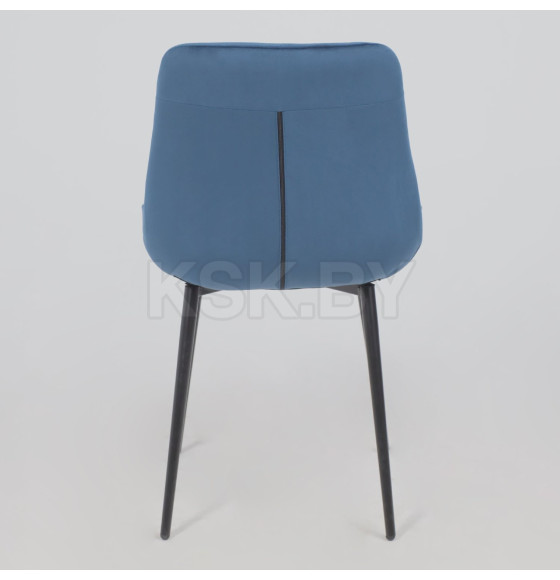 Стул AV 405, синий бархат Confetti deep ocean/черный (119610) 