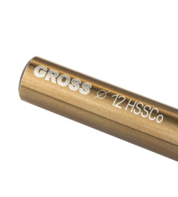 Сверло по металлу 12 мм HSS-Co Gross 72354