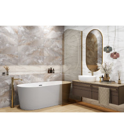 Плитка настенная Delacora Bavaro Rosa  300х900х10,5 мм 