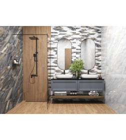 Плитка настенная Delacora Millennium Light 300х900х10,5 мм 