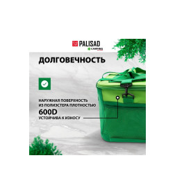 Термосумка 32x25x24 см с двумя охлаждающими блоками Camping Palisad 69597