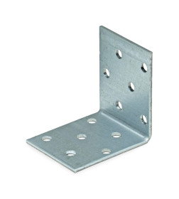 Уголок крепежный равносторонний 50x50x40x2,0 мм KUR-50-40 (упак/50шт)
