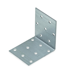 Уголок крепежный равносторонний 60x60x50x2,0 мм KUR-60-50 (упак/50шт)