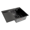 Мойка ARFEKA AF 650*500 R BLACK PVD NANO