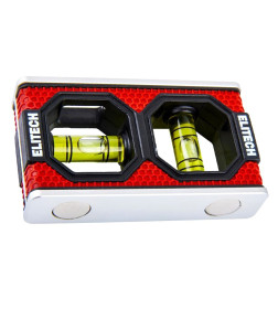 Уровень  210 мм магнитный мини ELITECH 207197