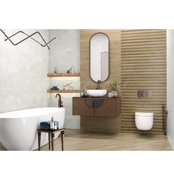 Плитка настенная Delacora Woodstyle Oak Strip 300х900х10,5 мм (WT93WOS18)