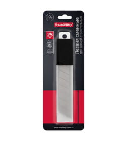Лезвия для ножа 25 мм отламывающиеся (10 шт.) Smartbuy tools SBT-SK-25