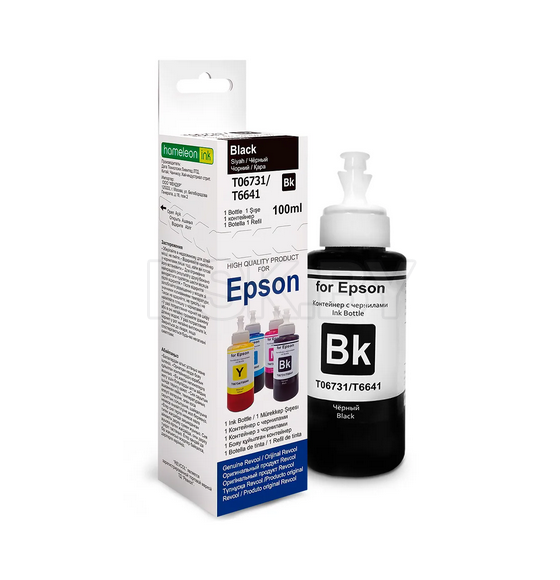 Чернила Revcol 128966 для Epson L (комплект 4 цвета, Dye, 100 мл) (128966) 
