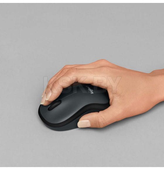 Мышь Logitech M220 Silent 910-004878 (темно-серый) (910-004878) 
