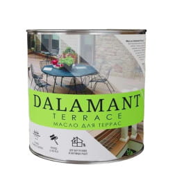 Масло для террас Dalamant Terrace ОРЕХ  2л
