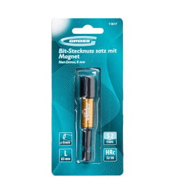 Бита с торцевой головкой  8 мм магнитная Nut-Driver S2 Gross 11617