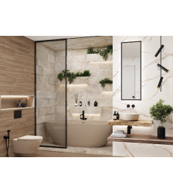 Керамогранит лаппатированный Santorini Gris 200х900 мм  