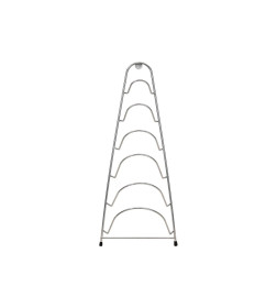 Подставка для крышек 19,5х9х46 см (хром) Рыжий кот Bosito 103693
