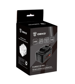 Аккумулятор для электроинструмента DEKO R-UNV6.0 ULTRA +
