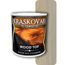 Масло Kraskovar Wood Top для столешниц БЕЛЫЙ 0,75л