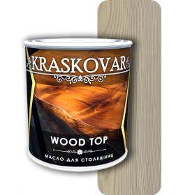 Масло Kraskovar Wood Top для столешниц БЕЛЫЙ 0,75л