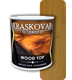 Масло Kraskovar Wood Top для столешниц ДУБ 0,75л