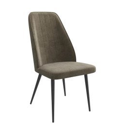 Стул LEONARD M, b05 LATTE LUX\черный