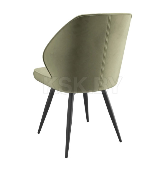 Стул MICHAEL-R1, d12 OLIVE LUX\черный (120239) 