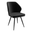 Стул MICHAEL-R1, d24 BLACK LUX\черный (120066) 