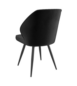 Стул MICHAEL-R1, d24 BLACK LUX\черный