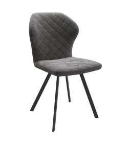 Стул ROBBY D-R, b28 ANTRACITE LUX\черный