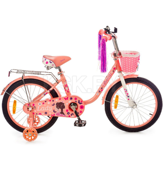 Детский двухколесный велосипед FAVORIT LADY LAD-16PC (LAD-16PC) 