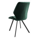 Стул Rafael-R, d13 DARK GREEN LUX\черный (120073) 