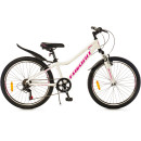 Двухколесный велосипед FAVORIT JULI-24VA, JUL24V12WT-AL (JUL24V12WT-AL) 