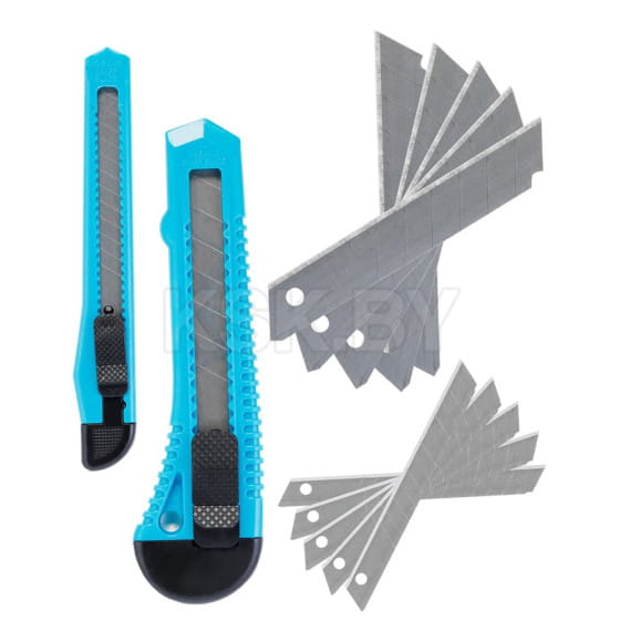 Набор ножей с лезвиями (12 предметов) Smartbuy Tools SBT-SKN-2P2 (SBT-SKN-2P2) 