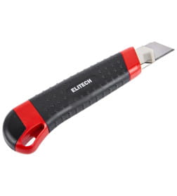 Нож 25 мм выдвижной ELITECH 207180