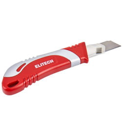 Нож 18 мм выдвижной ELITECH 207181