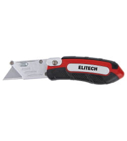 Нож 19 мм складной ELITECH 207183