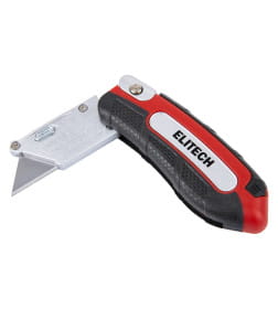 Нож 19 мм складной ELITECH 207183