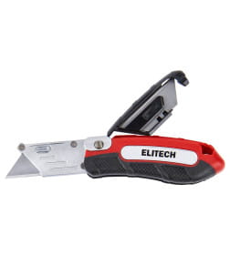 Нож 19 мм складной ELITECH 207183
