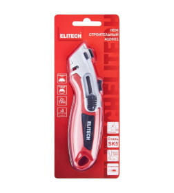 Нож 19 мм выдвижной ELITECH 207184