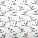 Бумага упаковочная 70*100см 105г/м2 Золотая сказка 591919 цвет микс