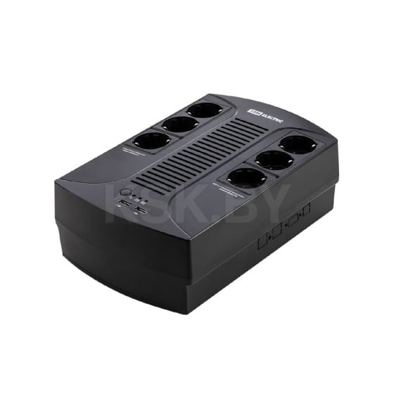Источник бесперебойного питания ИБП 850 ВА 6 розеток + 2USB TDM SQ1204-0002 (SQ1204-0002) 