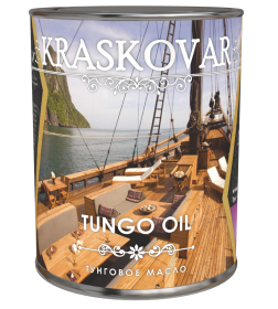 Тунговое масло для древесины Kraskovar Tungo Oil 0,75л