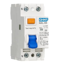 Устройство защитного отключения Chint NXL-63 2P 40А 30мА 6кА тип A (R)