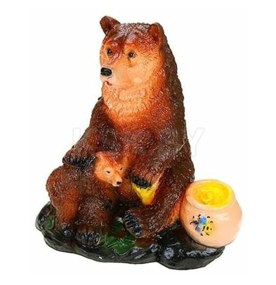 Фигура садовая семейка медведей с мёдом арт.сф-1232 (СФ-1232) 
