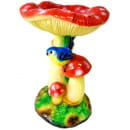 Фигура садовая три мухомора с синичкой,29х22см.,арт.дек-449 (дек-449) 