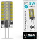 Лампа Gauss Elementary G4 AC2 5W 400lm 4100K силикон LED (18025) 