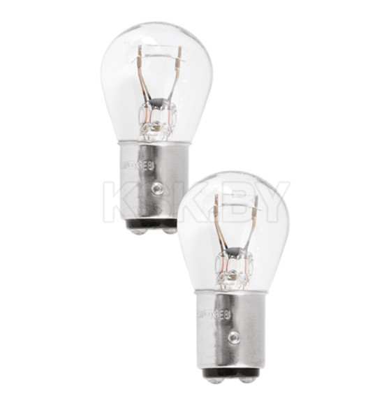 Автолампа P21/5W 12V 21/5W BAY15D (круглый контакт) Standard REKZIT (2шт.) (REK-90324) 