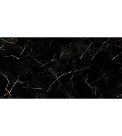 Керамогранит Cersanit Nero полированный HG черный ректификат 600x1200х7.5 мм