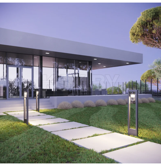 Светильник садово-парковый Gauss Clio GD020 столб Е27 142х800мм IP54 (GD020) 