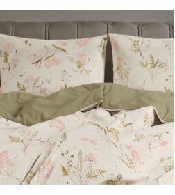 Постельное бельё "Этель" Евро Fennel 200*217 см, 220*240 см, 70*70 см - 2 шт, поплин 125 г/м2, хл 100%