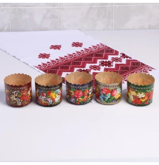 Форма бумажная для кулича 