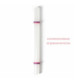 Скалка с ограничителями кондитерская 32,5х3 см 2663559