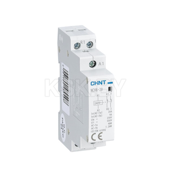 Контактор модульный Chint NCH8-20/02 20А 2НЗ AC220/230В, 50Гц (R) (256053) 